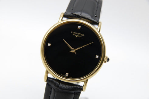 【 N MINT 】 Longines Grand Classic 4P Diamond Hand Winding Men's Watch from JAPAN
