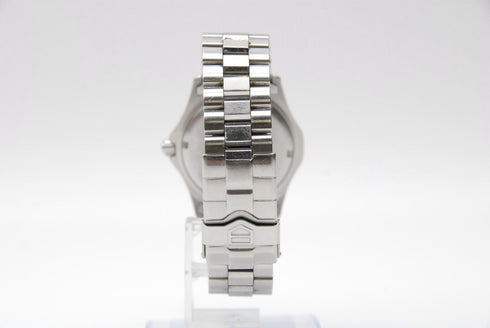 【EXC+5】 TAG Heuer Professional WN1110 Date Black Dial Quartz Men's Watch from JP