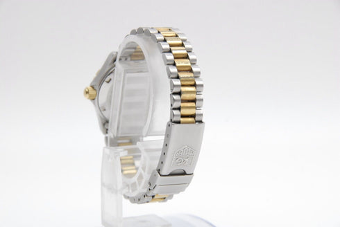 【 EXC+++++ 】 TAG HEUER 2000 974.008 28mm Date Gold Dial Quartz Women's Watch