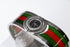 【 BOXED EXC+5 】 Gucci Twirl Red & Green112 Black Dial Quartz Watch from JAPAN