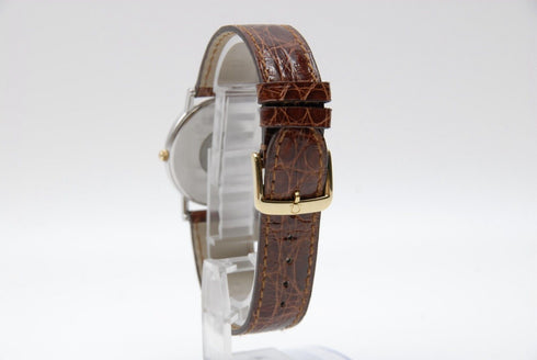 【 MINT 】 OMEGA De Ville Cal.1478 195.2378 32mm Gold Dial Quartz Men's Watch