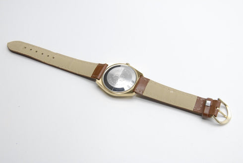 Overhauled 【 EXC+4 】 Vintage Seiko LM 5606-7000 Gold UKIYOE AT Watch from JAPAN