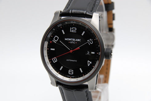 【 BOXED MINT 】 Montblanc Time Walker URBAN SPEED 7409 MB115080 UTC AT from JAPAN