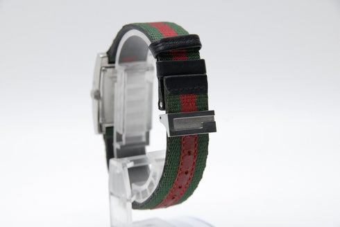 【 EXC+5 】 GUCCI 7700L Green & Red Dial 3 ATM W.R Quartz 24mm Women's WatchJAPAN
