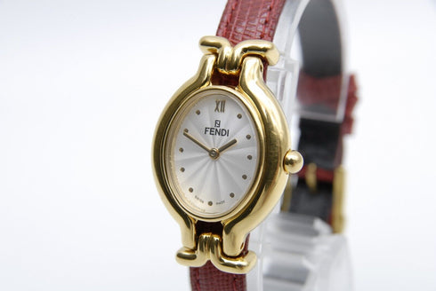 【N MINT w/ BOX】 FENDI Chameleon 640L 24mm Change Belt 5 Colors Qz Women's Watch