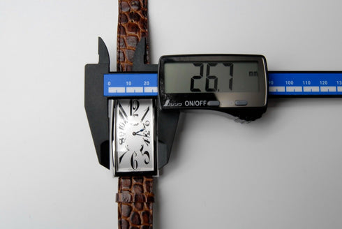 New Batt. 【 BOXED A MINT 】 Tissot Banana T117509A Quartz 26mm Men's Silver Watch