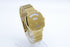 New Battery 【 BOXED TOP MINT 】 Gucci 157.4 YA157403 Gold Dial Quartz from JAPAN