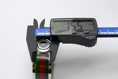 【 BOXED EXC+5 】 Gucci Twirl Red & Green112 Black Dial Quartz Watch from JAPAN